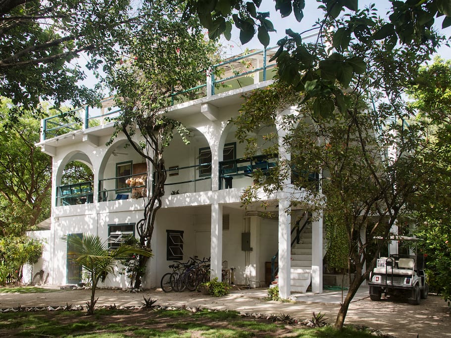 The lovely guest house with 4 private rooms. "Home"