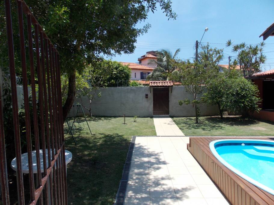Vista do terreno / entrada