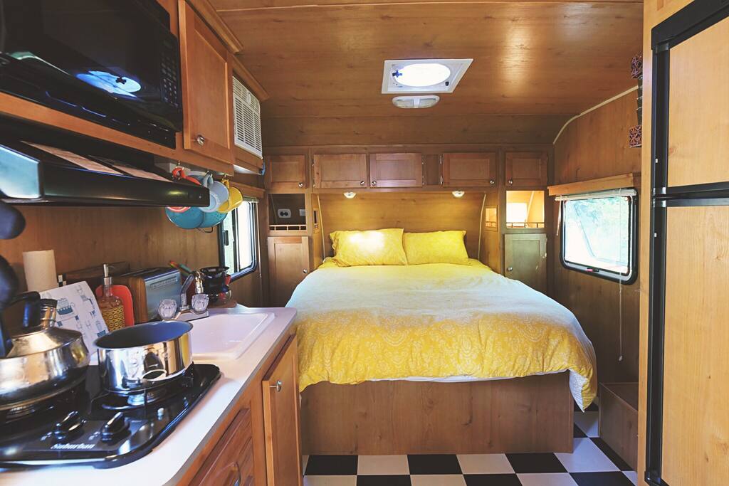 at 14' long it is cozy, but super comfortable!
