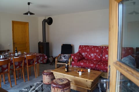 Popular Airbnb listing: Typical Savoyard chalet overlooking Mont Blanc in Hauteluce
