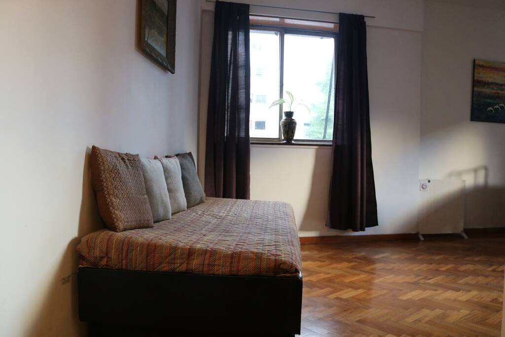Living Comedor con sillón cama .