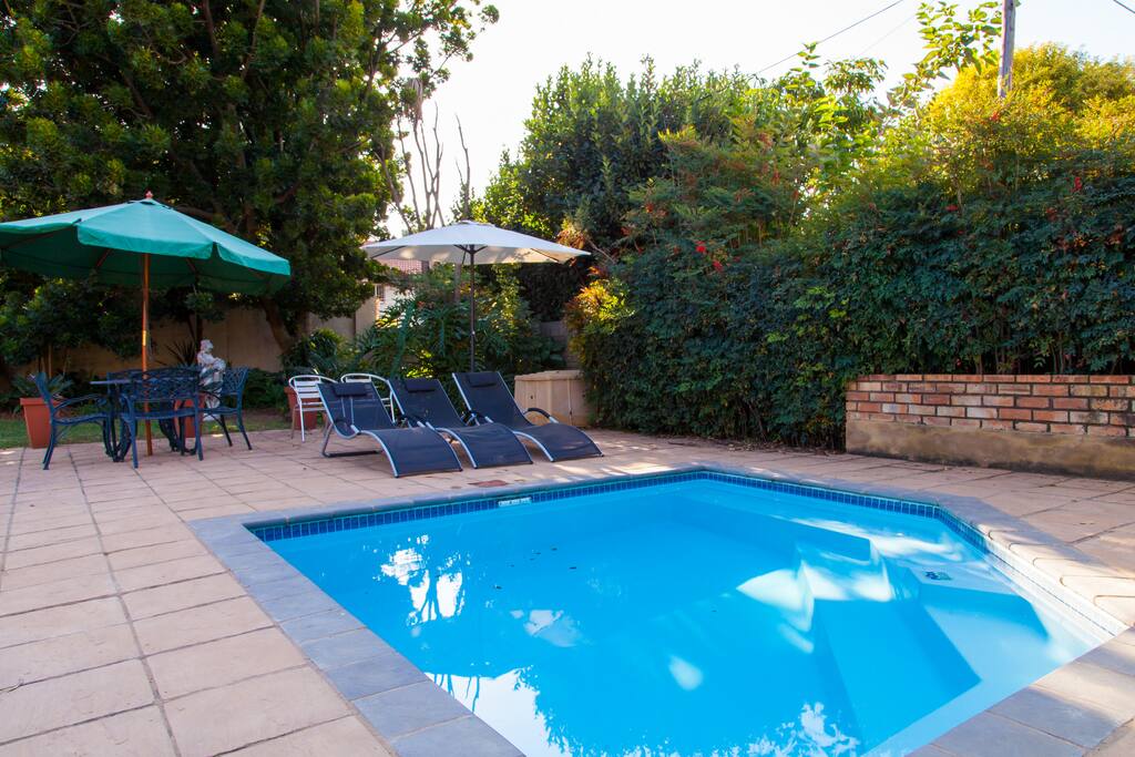 Outside pool