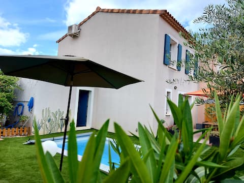 3-star classified house, air conditioning, private pool