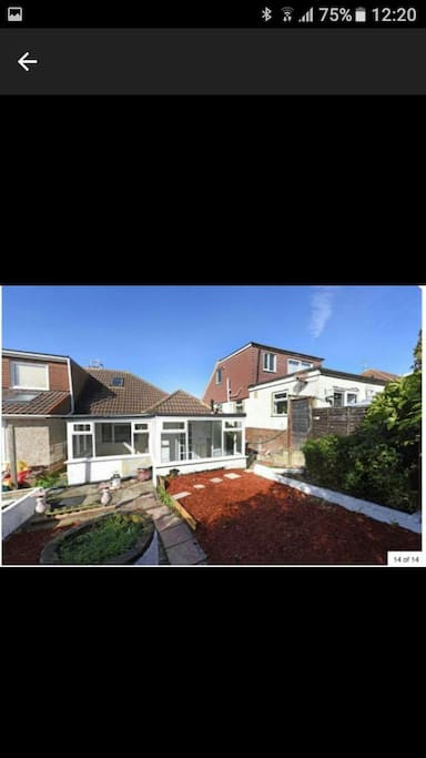 Garden to chill out in...