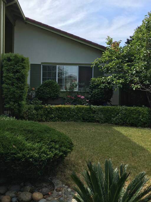 Main House front yard