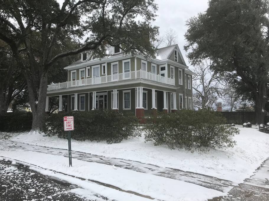 House in Snow