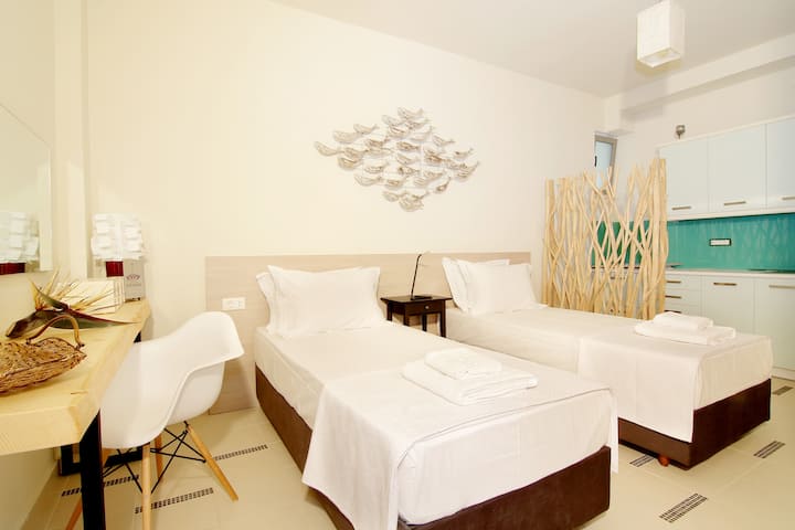 Ორადგილიანი საძინებელი, 90 სმ x 200 სმ