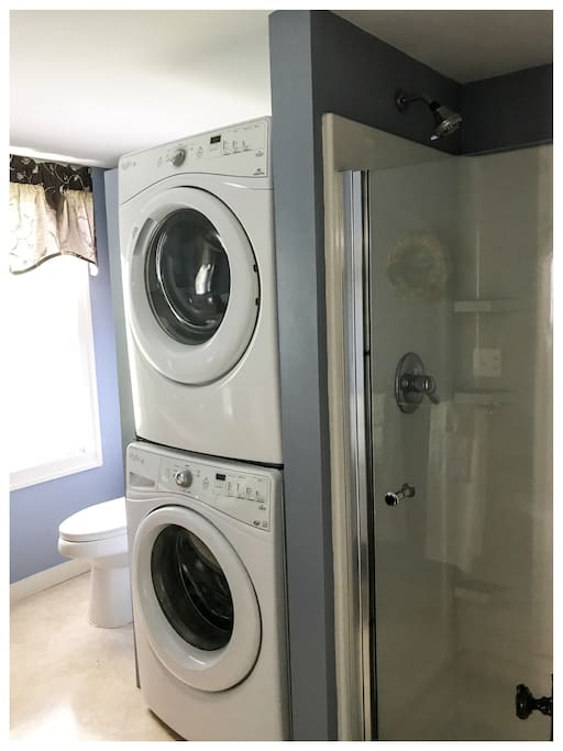 Washer and dryer