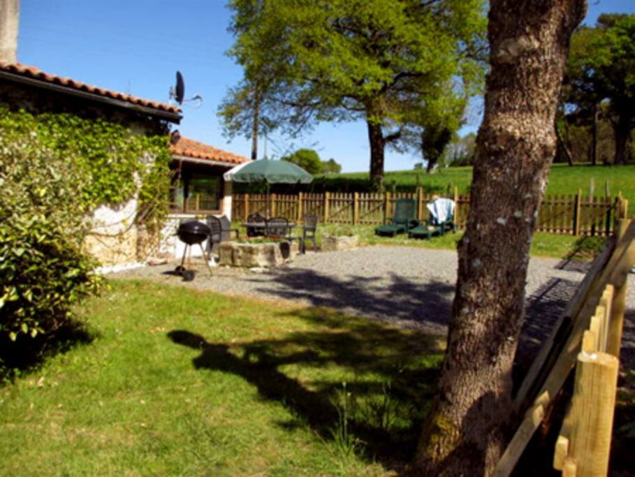 Private garden