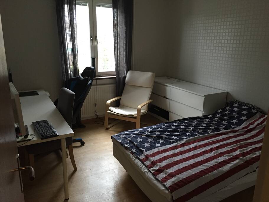 Bedroom 2 with a 120cm bed