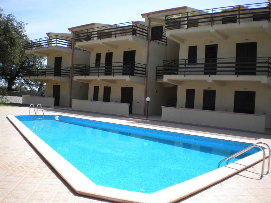 View of pool