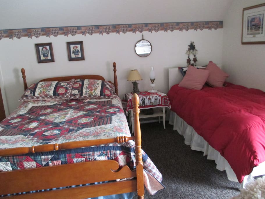upstairs bedroom