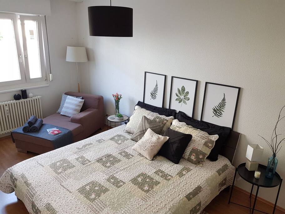 Das Zimmer von oben