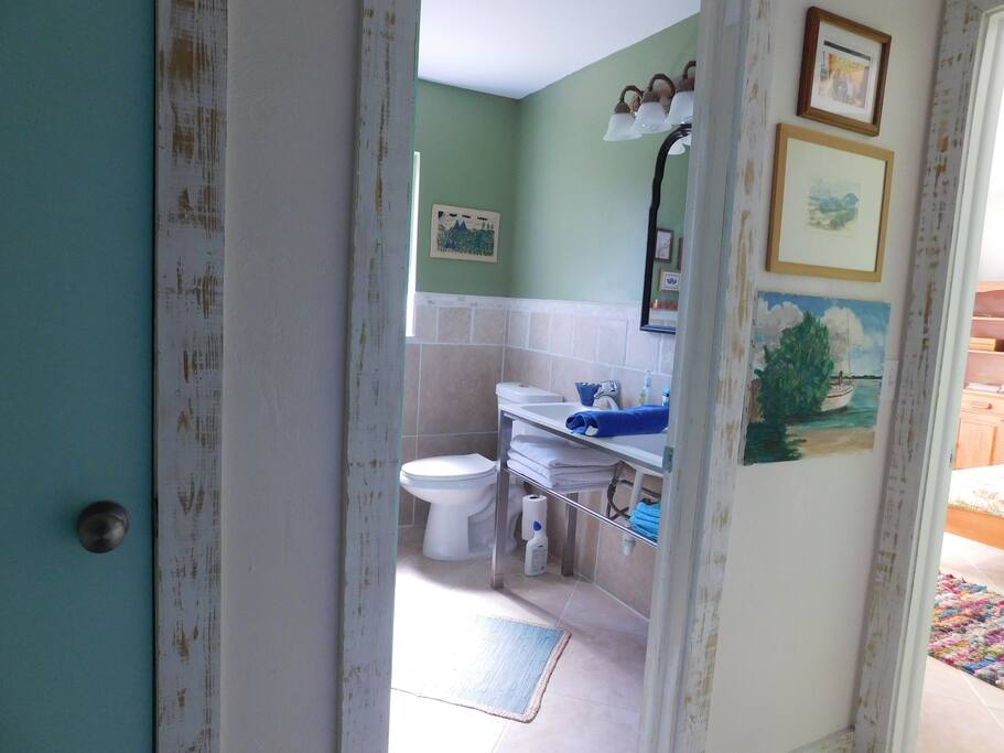 Your bathroom - shared with the second guest room