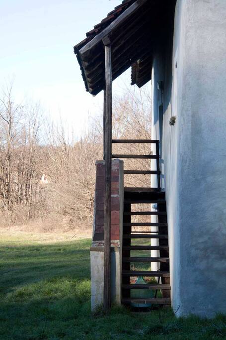 La scala d'ingresso