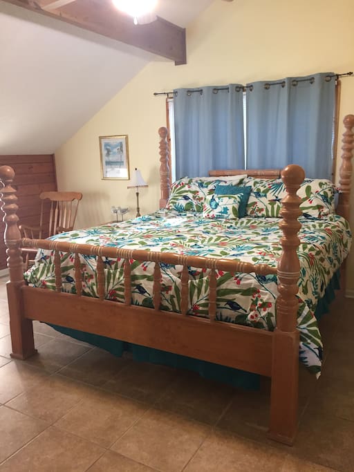 Master bedroom - king bed