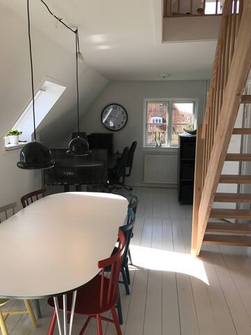 Charming Roskilde apartment with garden in the center