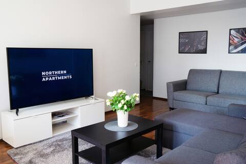 Oulu city center 4room apartment