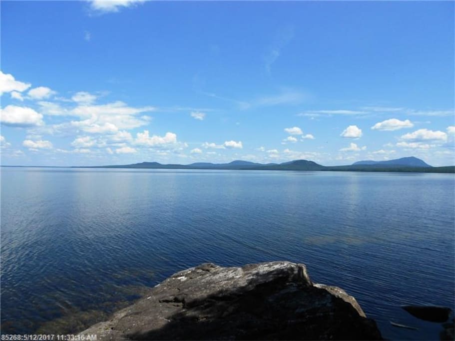 Amazing views of the mountains and Moosehead Lake