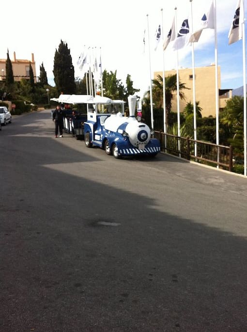 Club La Costa - Train that takes you around the resort (Free)