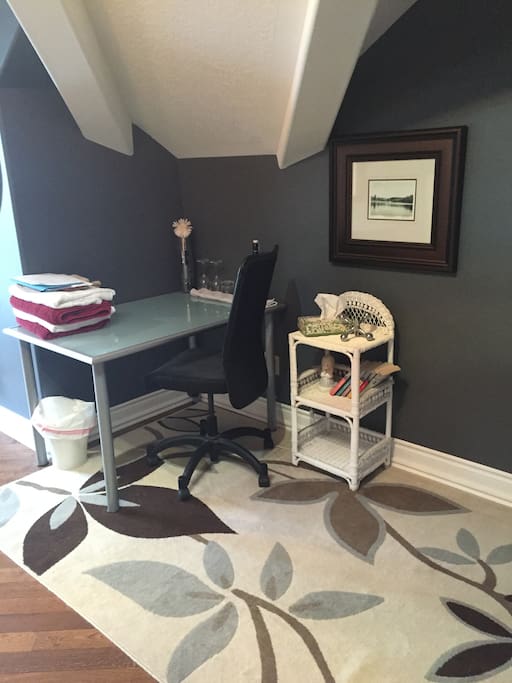 Desk area