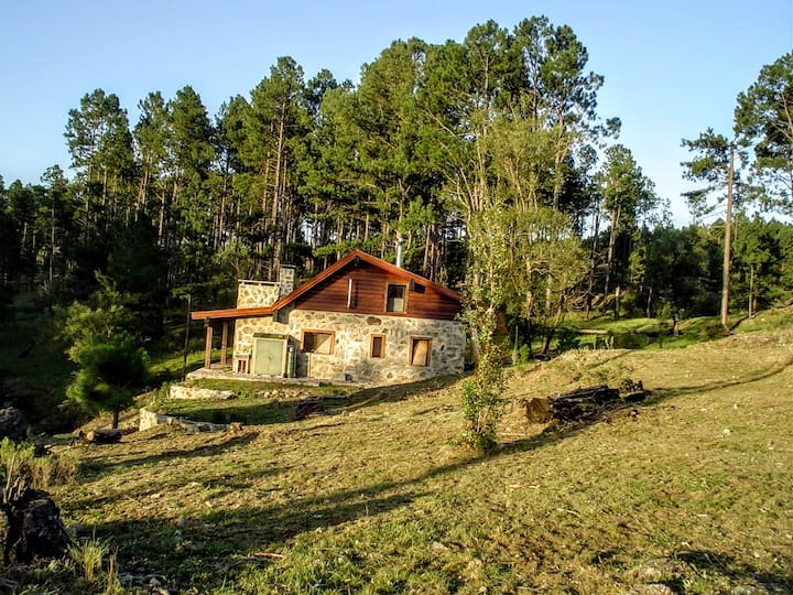 Cabaña en Villa Alpina 34 km de La cumbrecita Casas en alquiler en