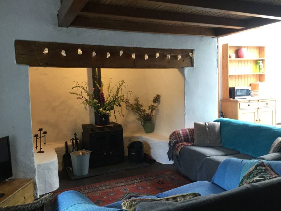 Lounge with Inglenook.
