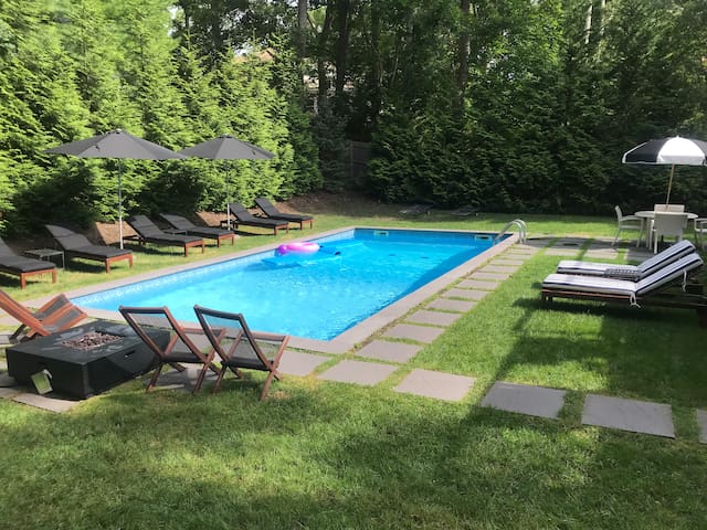 New! Hamptons Sag Harbor Village Pool& Beach House