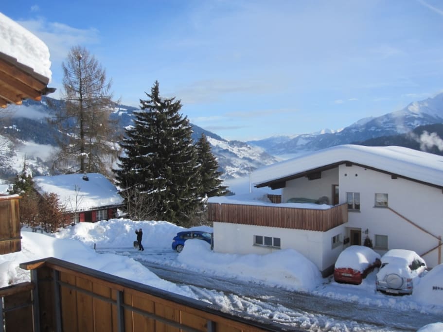 Aussicht ab Balkon