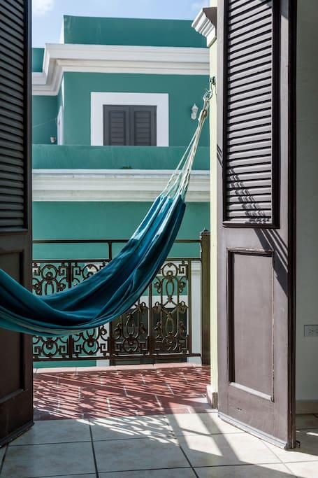 Hammock ideal for long siestas