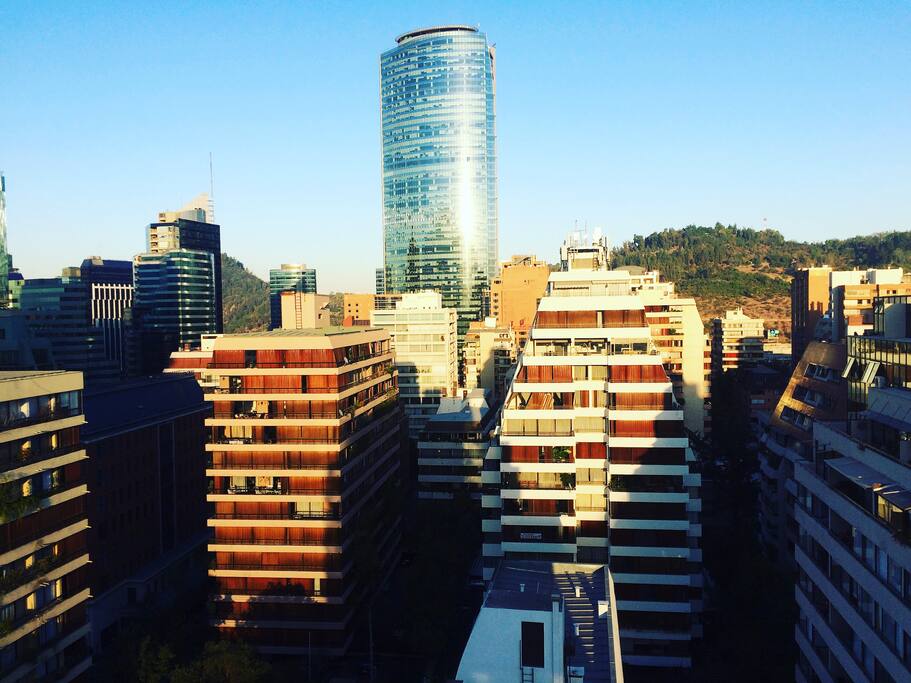 Vistas desde el balcón