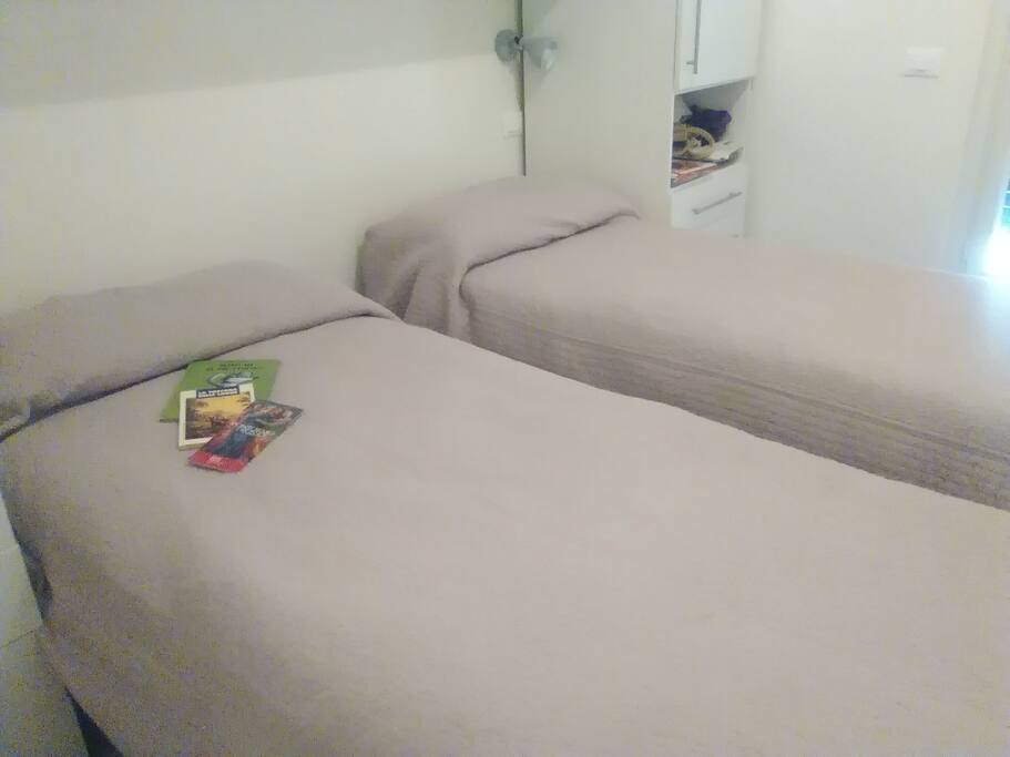 La camera da letto.