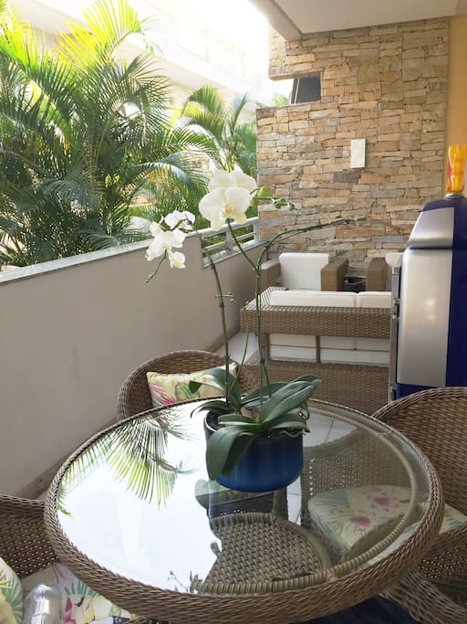 varanda estar apartamento