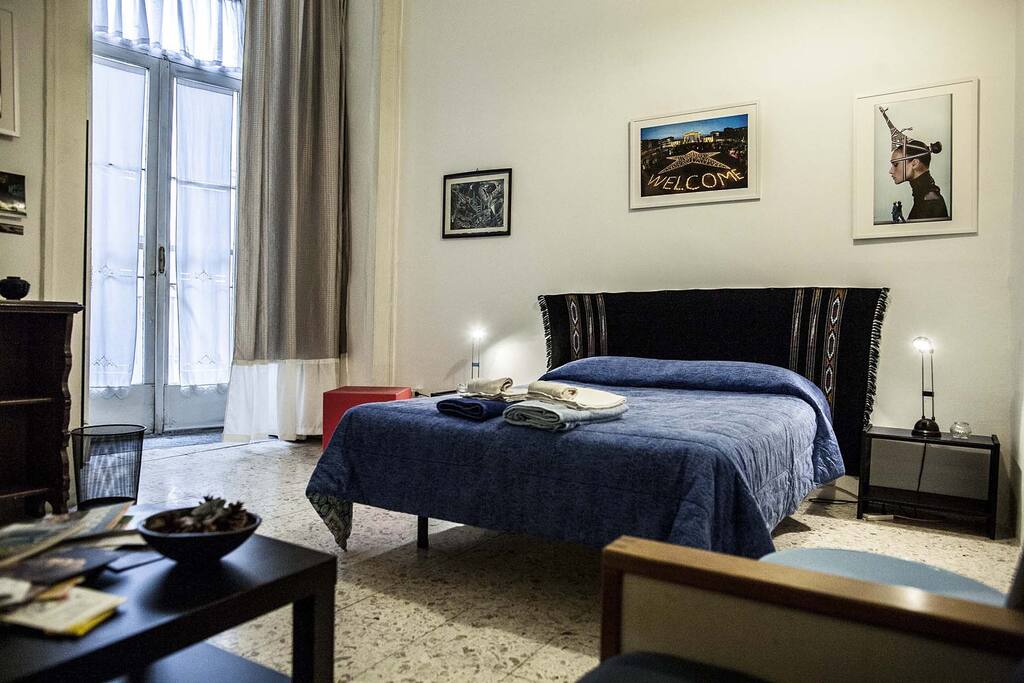 The room