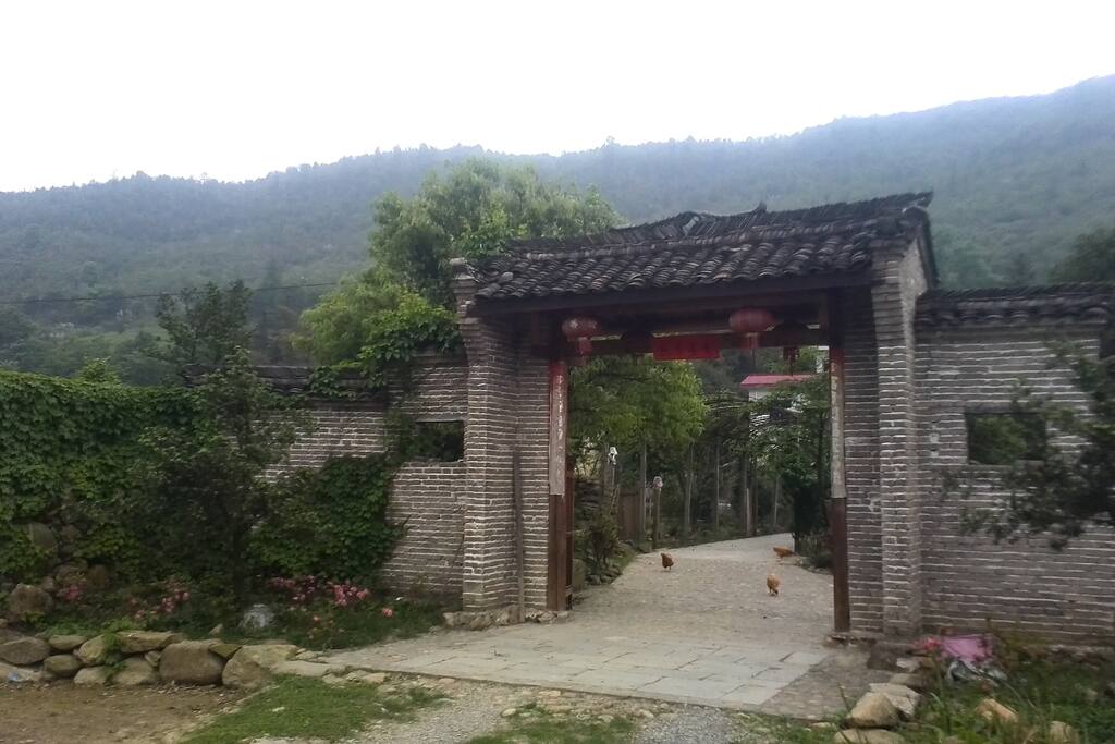 地方特色的大门