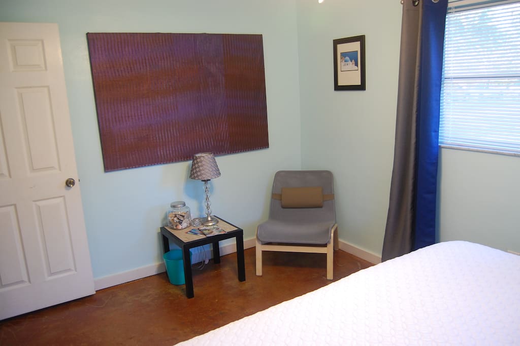 Private seating area