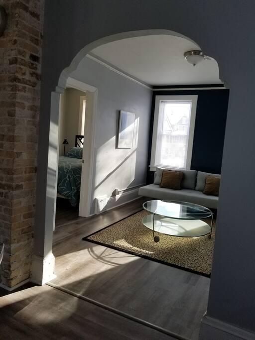 Living room from kitchen