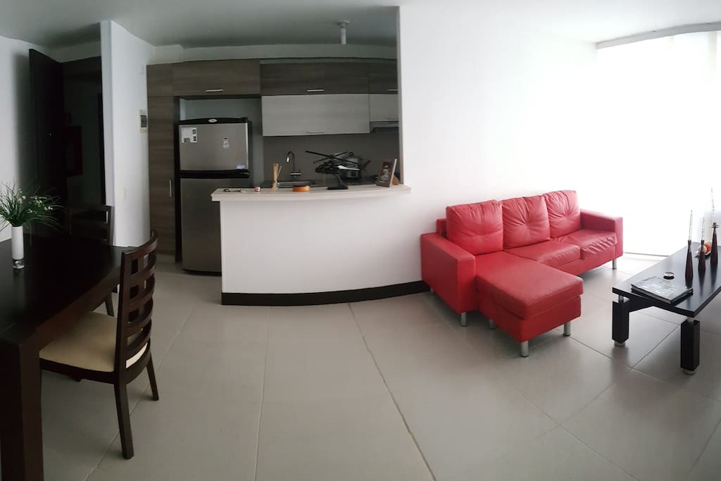 Sala comedor y Television