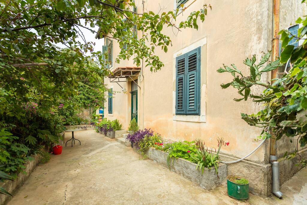 Garden entrance
