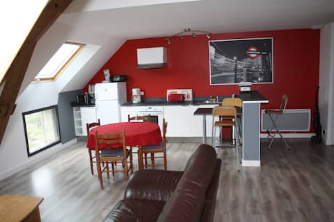 Furnished apartment 2 steps from the center