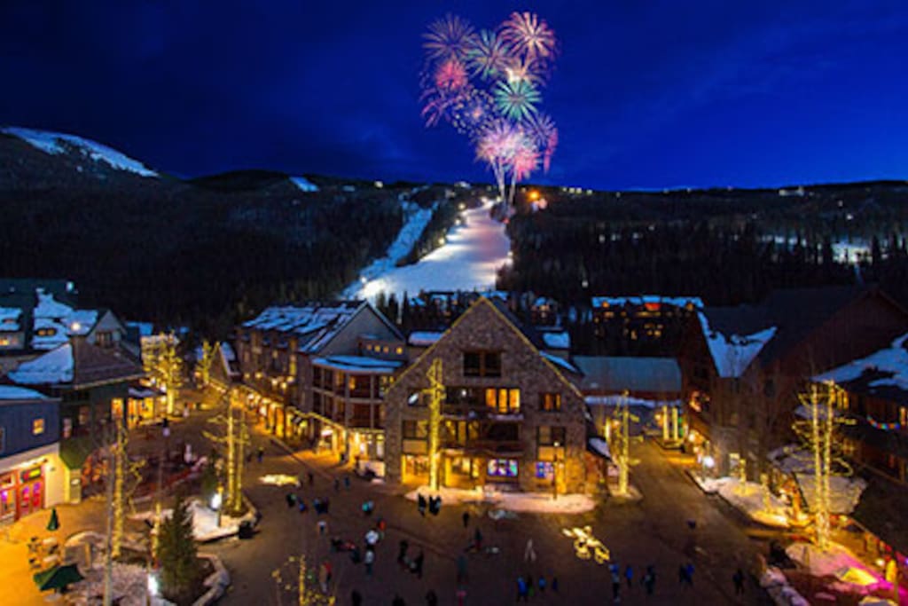 Fireworks on the Mountain