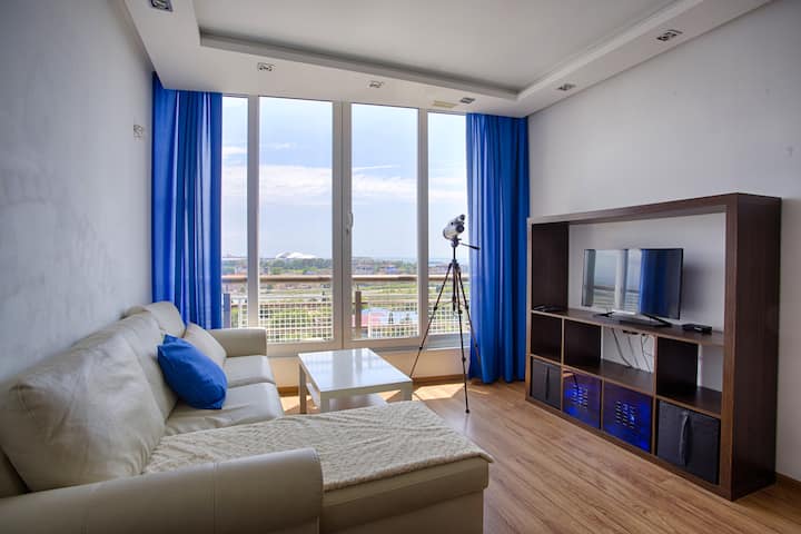 Квартира-студия Просвещения 147/1 в Адлере - на Kurorty-Sochi.ru