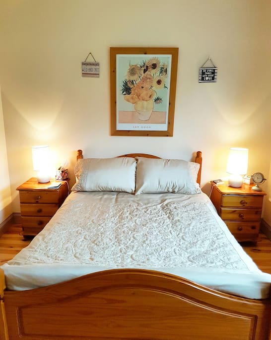 Private Guest Room with Large Double Bed.