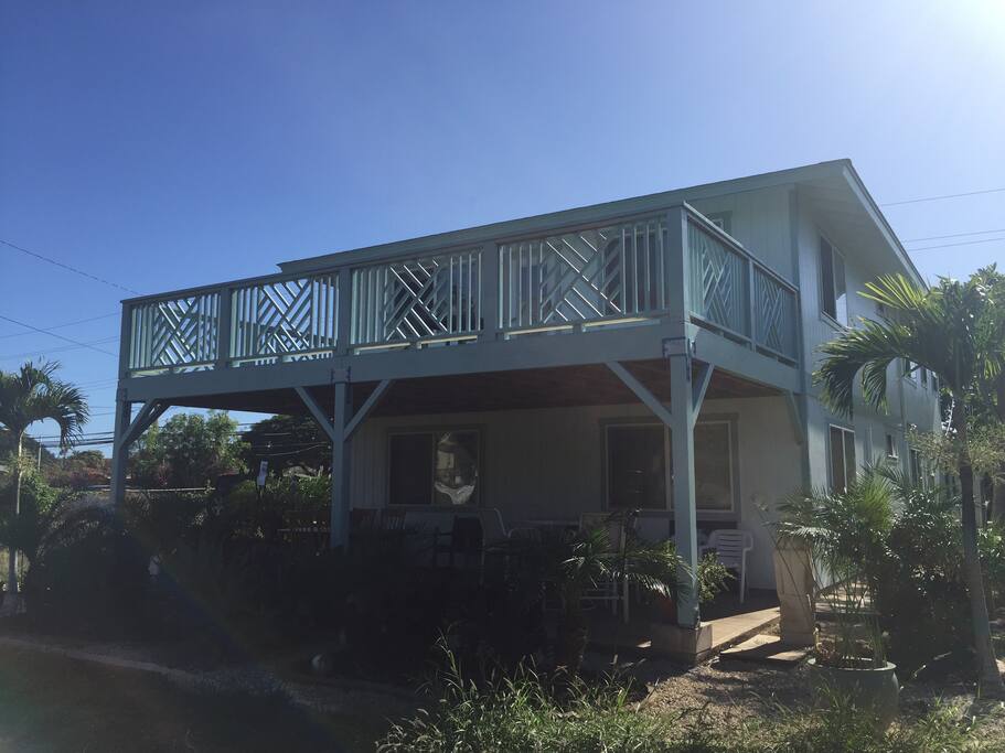 Room is at back of this home, just off the deck.