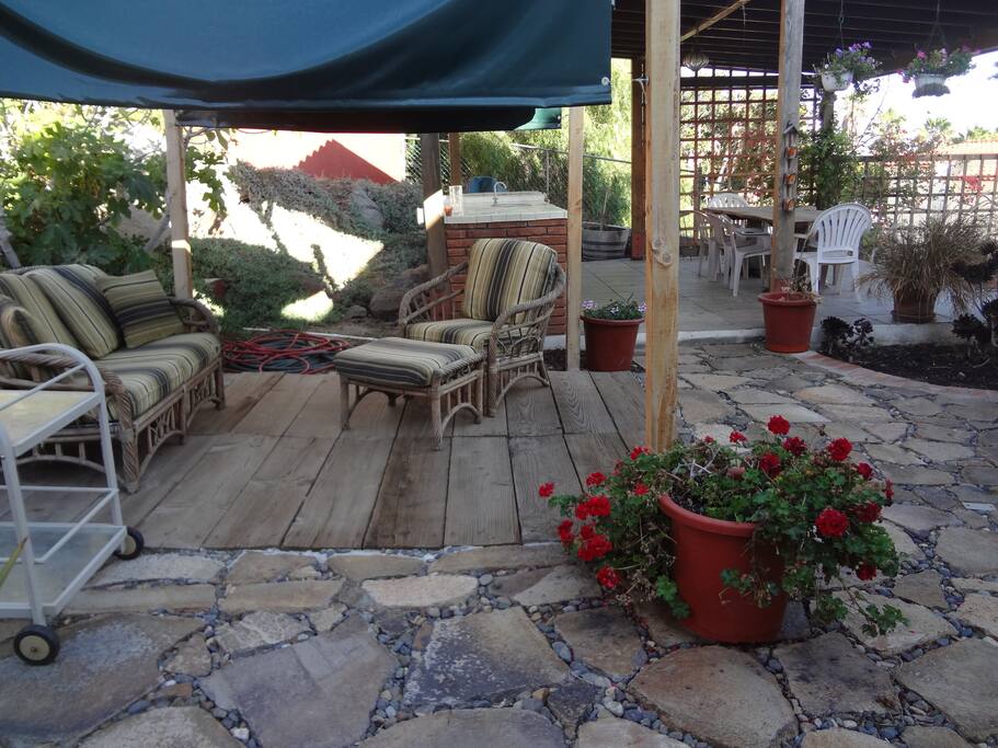 Private garden