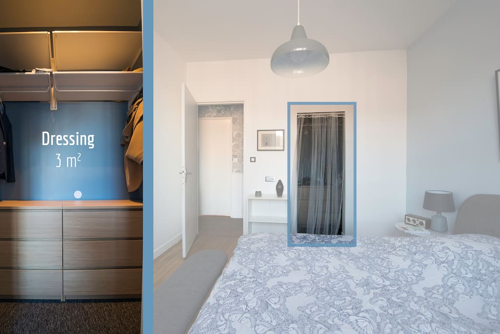 Chambre N°2 (Dressing)