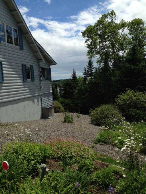 One Side of Harbor View House