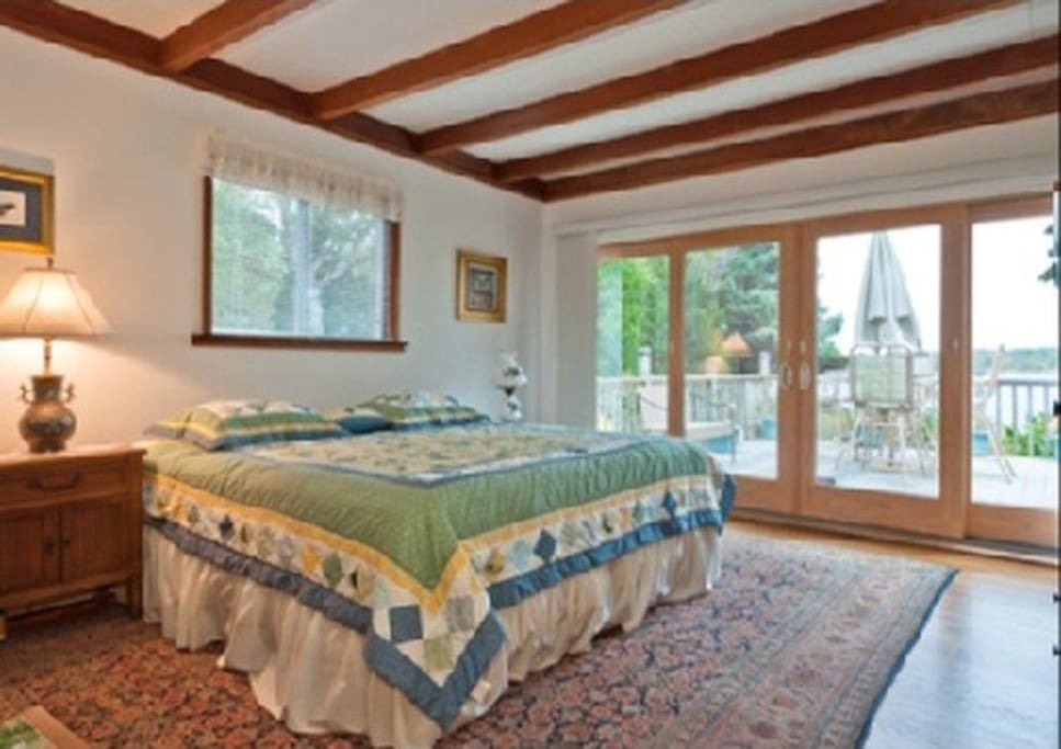 Available room overlooking Cold Spring Pond