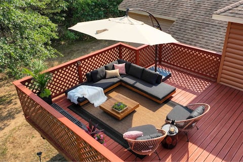 Firepit | Patio+Deck | Games | Whirlpools | Trails