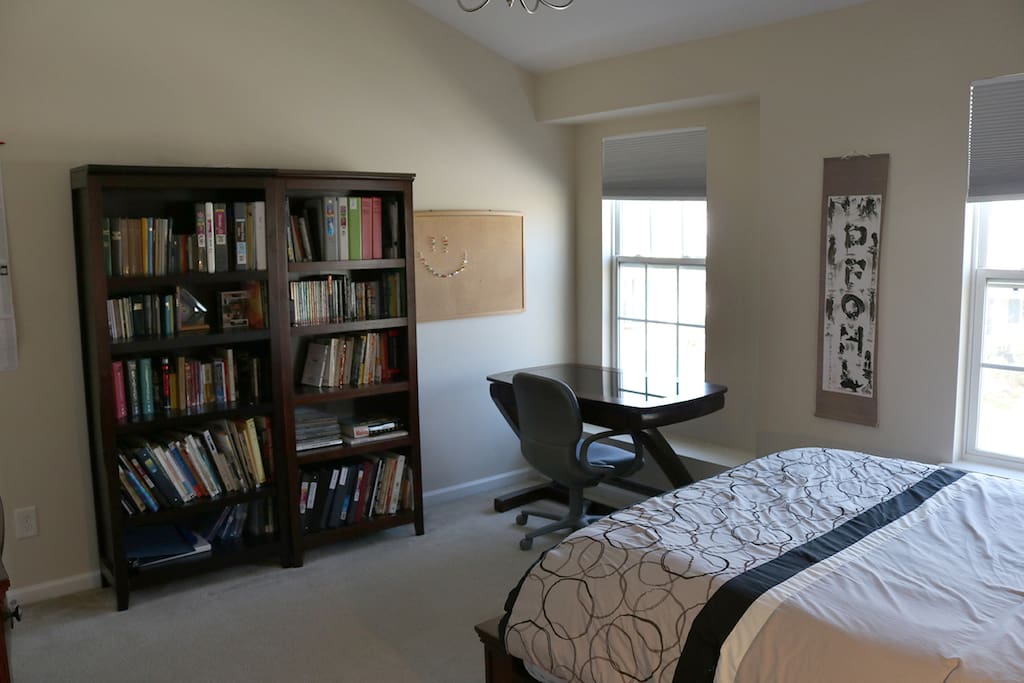 Bedroom 1, with office space